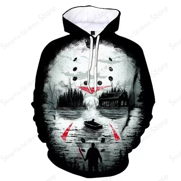 Halloween Jason Voorhees Friday Hoodie