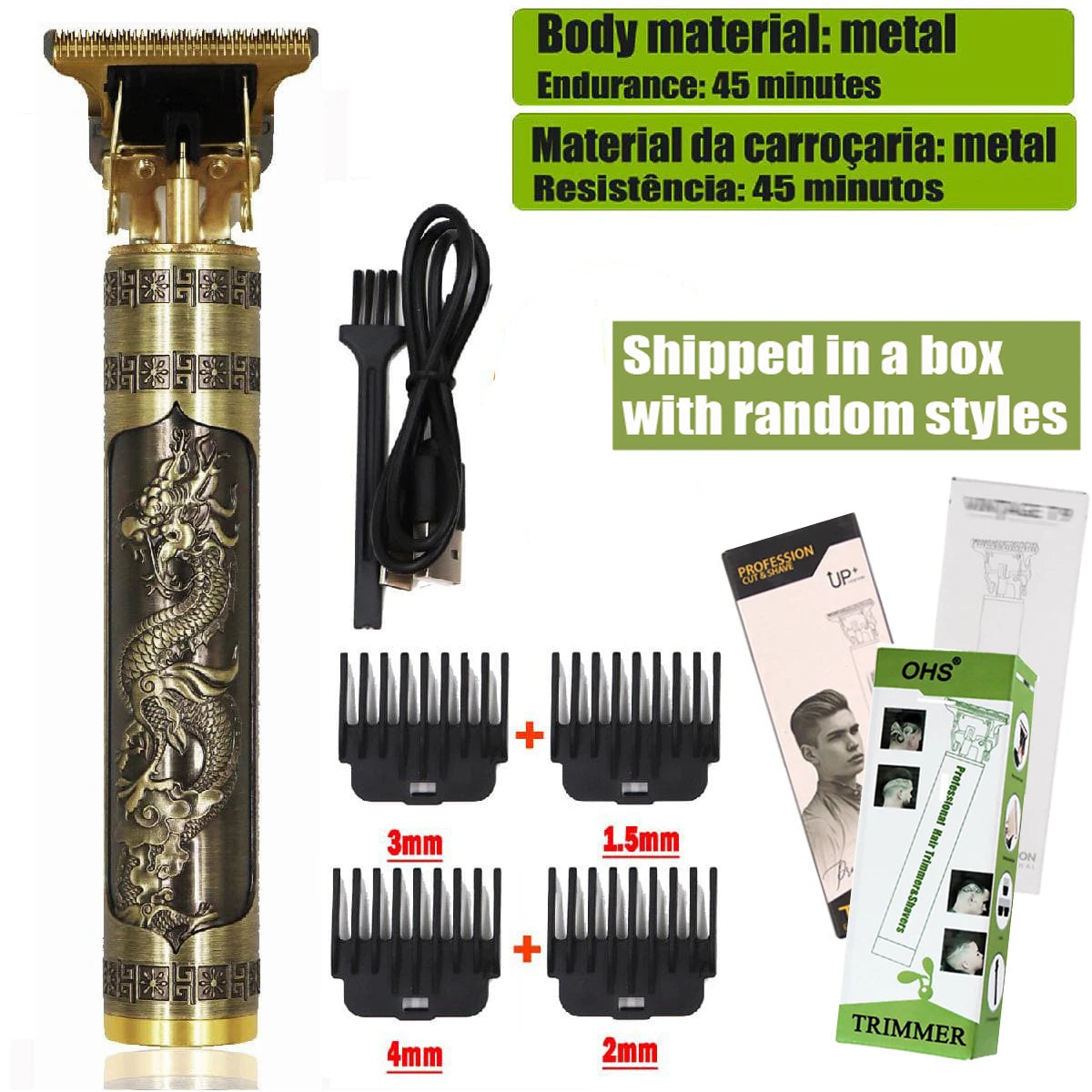 Hair Clipper Trimmer Electric Haircut
