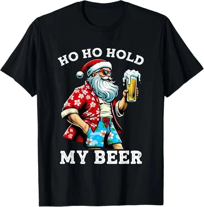 Funny Santa Claus Beer Christmas