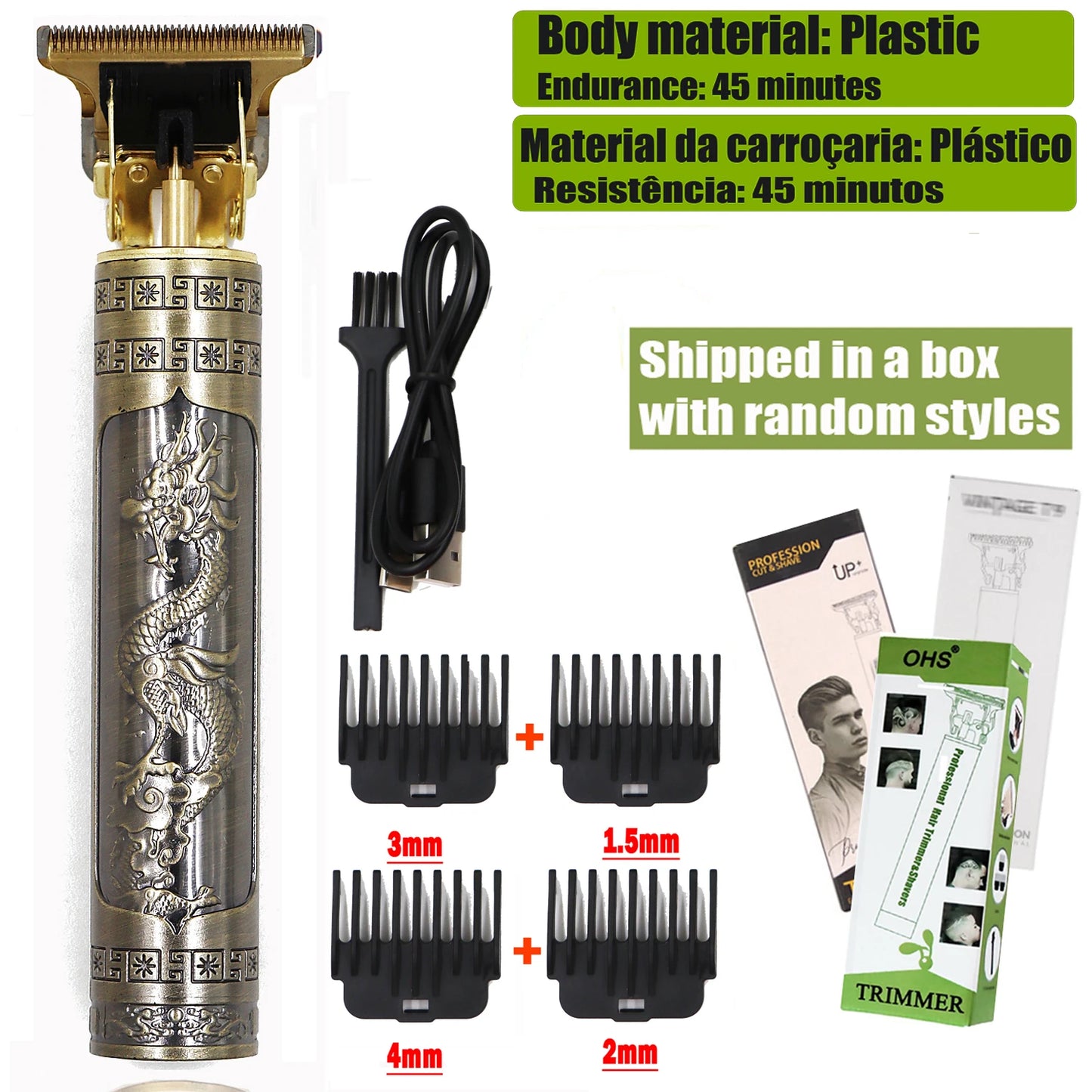 Hair Clipper Trimmer Electric Haircut