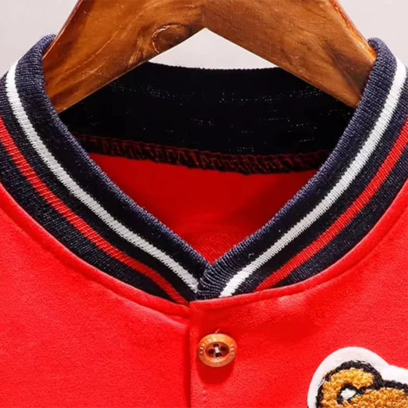 New Baby Clothes Children Cotton Cartoon Jacket Toddler Fashion Sportswear