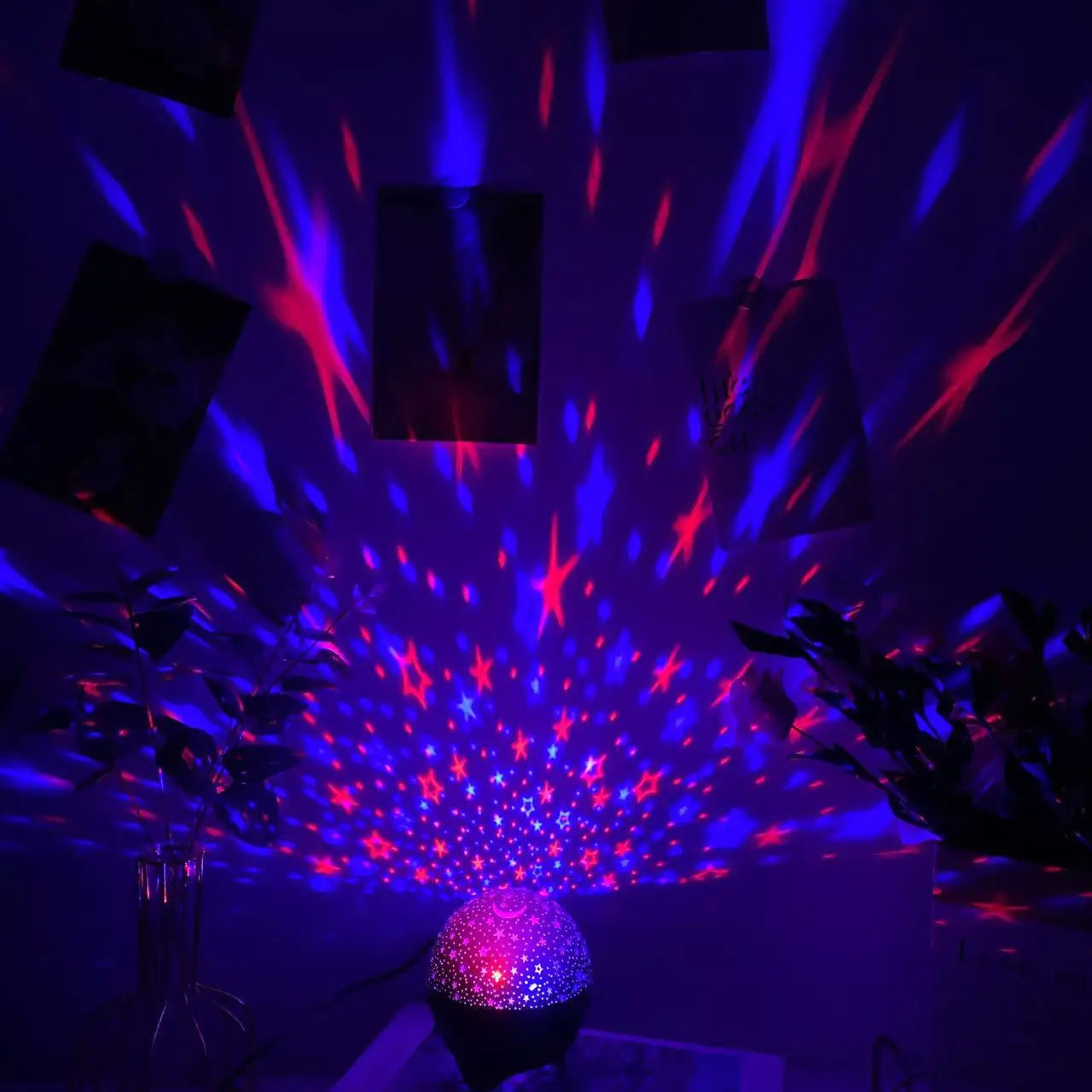 Starry Sky Moon Projector Light