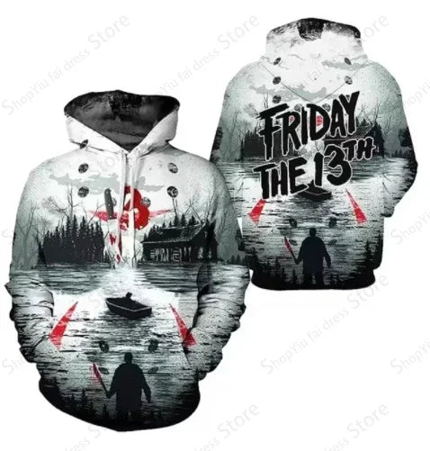 Halloween Jason Voorhees Friday Hoodie