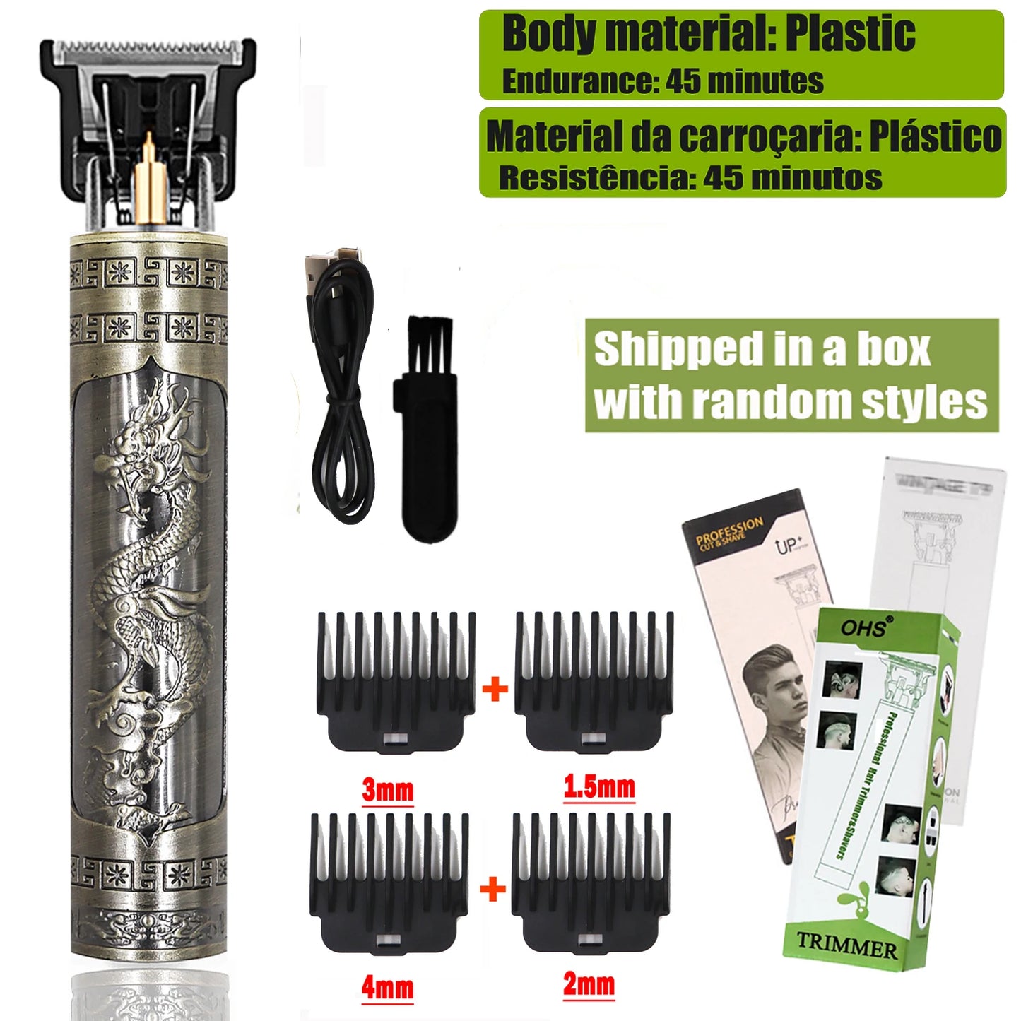 Hair Clipper Trimmer Electric Haircut