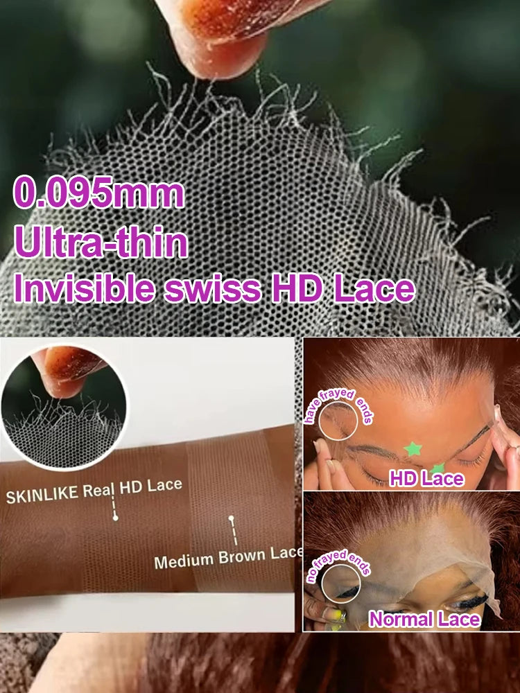 Deep Curly Wigs Human Hair 20-36 Inch