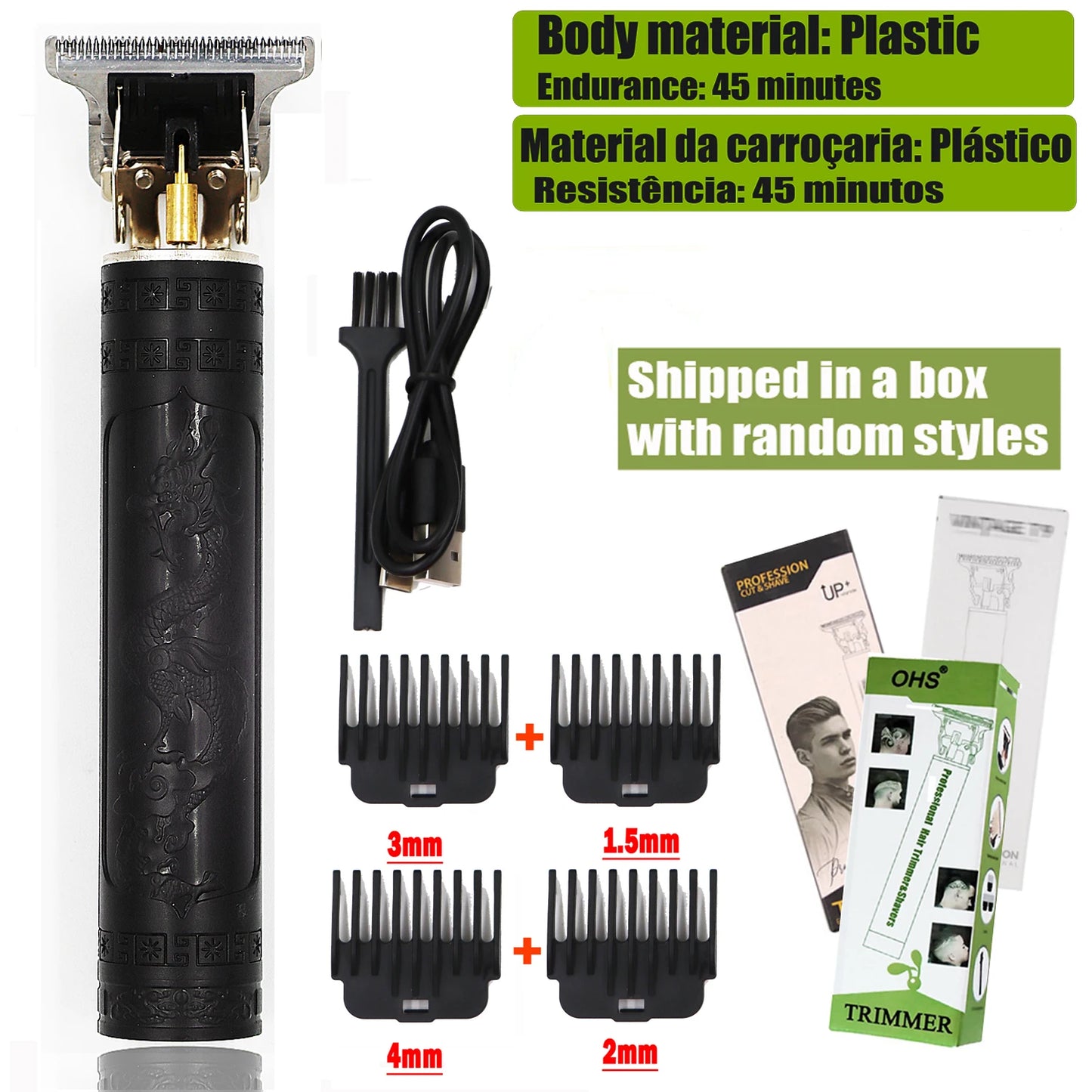 Hair Clipper Trimmer Electric Haircut