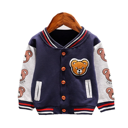 New Baby Clothes Children Cotton Cartoon Jacket Toddler Fashion Sportswear