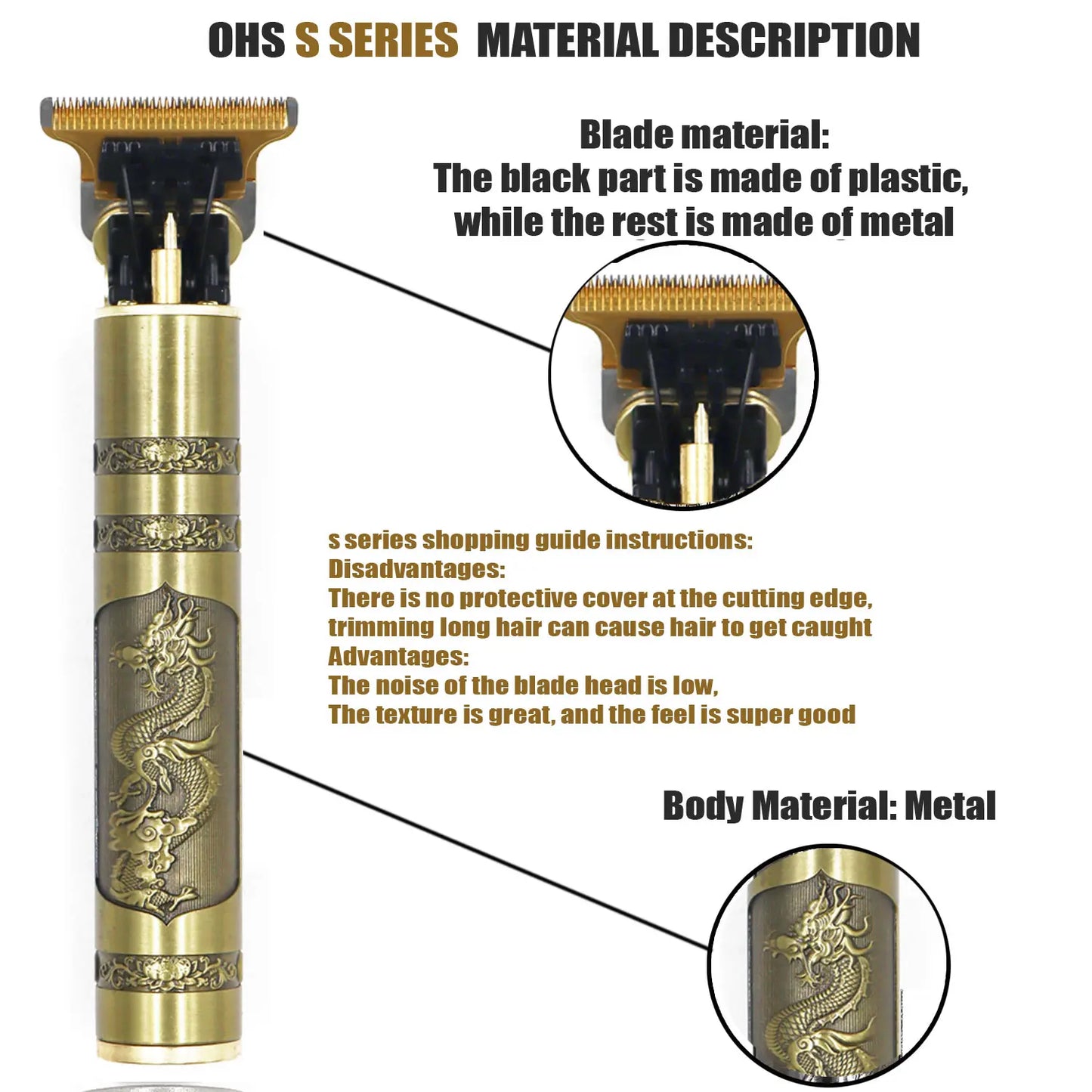 Hair Clipper Trimmer Electric Haircut