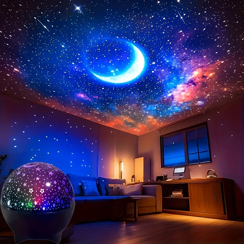 Starry Sky Moon Projector Light