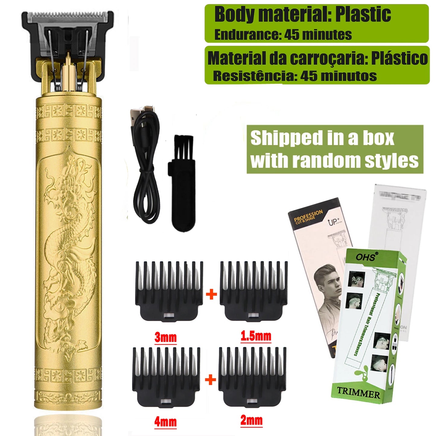 Hair Clipper Trimmer Electric Haircut