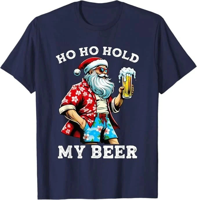 Funny Santa Claus Beer Christmas