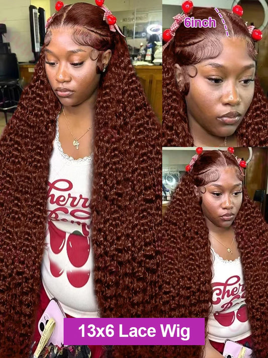 Deep Curly Wigs Human Hair 20-36 Inch