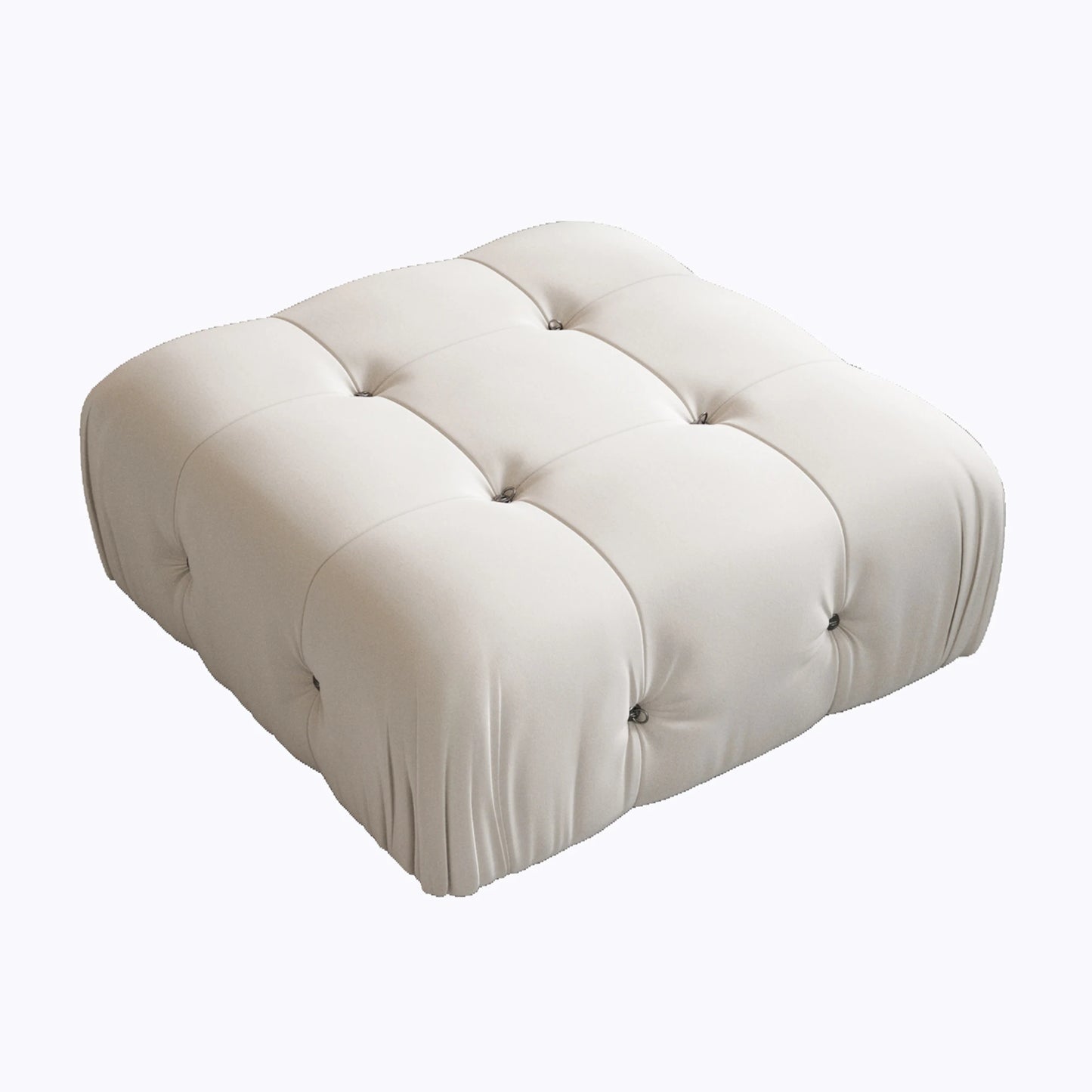Sdorens 138" Modular Sectional Couch Modern U-Shaped Minimalist Velvet Sofas for Living Room Deep 4-Seat Sofas with 2 Ottomans